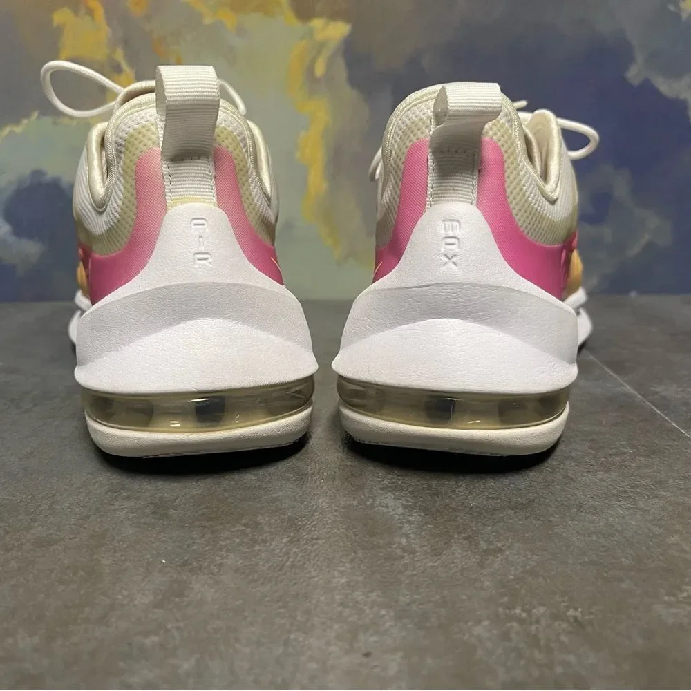 Nike Air Max Axis Premium White/Melon Women's Sneakers Size 9